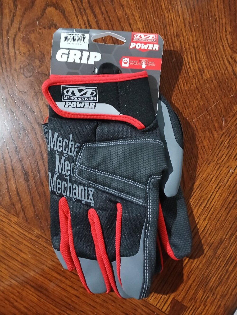 MECHANIX WEAR GLOVES POWER GRIP SIZE LARGE TOUCH CAPABLE